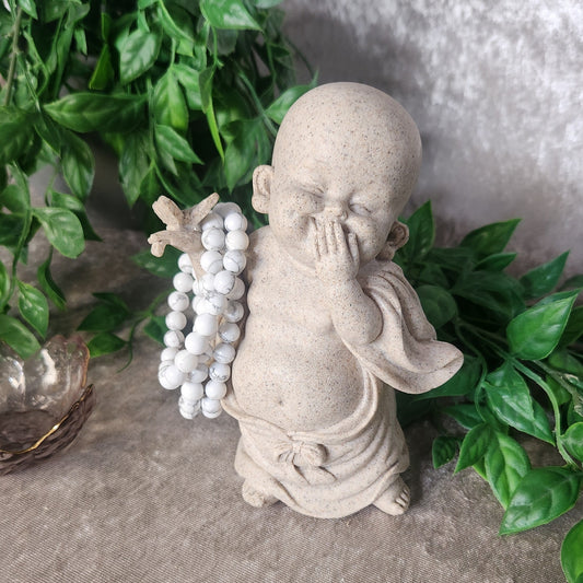 Calming Howlite crystal bracelet designed for emotional balance