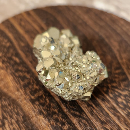 Pyrite Cluster 56g – Stone of Prosperity, Protection & Confidence – Spellbound Crystal Boutique