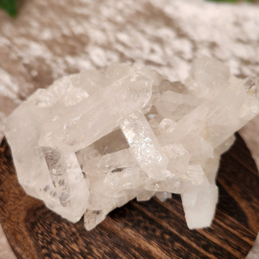 Clear Quartz Cluster – Master Healer Crystal of Clarity, Energy & Amplification – Spellbound Crystal Boutique