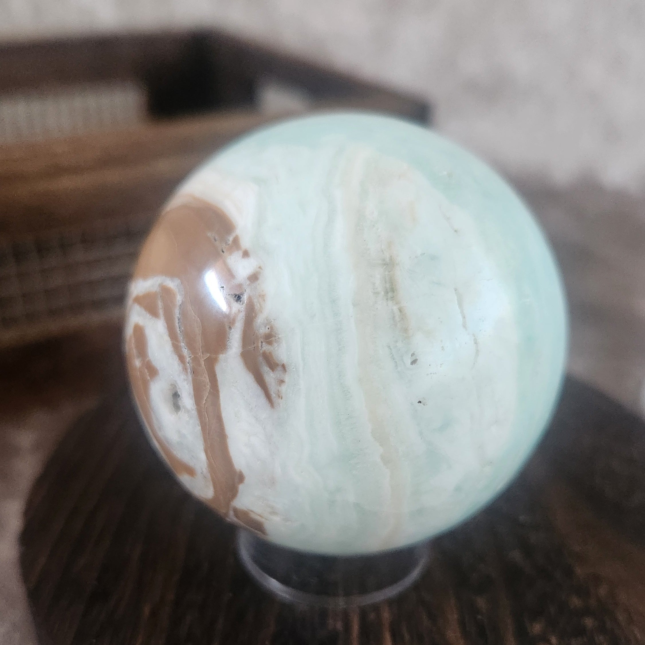 Caribbean Calcite Tower – Crystal of Tranquility, Balance & Dream Energy – Spellbound Crystal Boutique