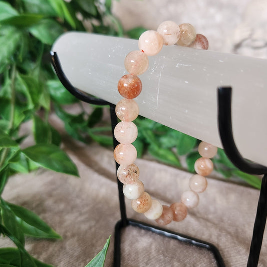 Sunstone Bracelet – Crystal for Joy & Vitality – Spellbound Crystal Boutique