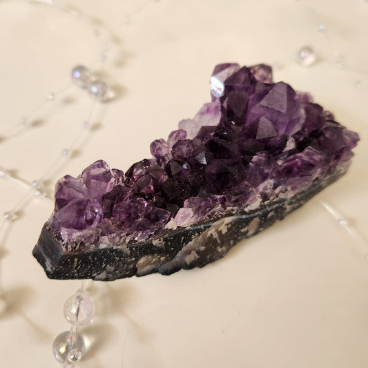 Amethyst Cluster – Stone of Peace for Calm, Clarity & Restful Sleep – Spellbound Crystal Boutique