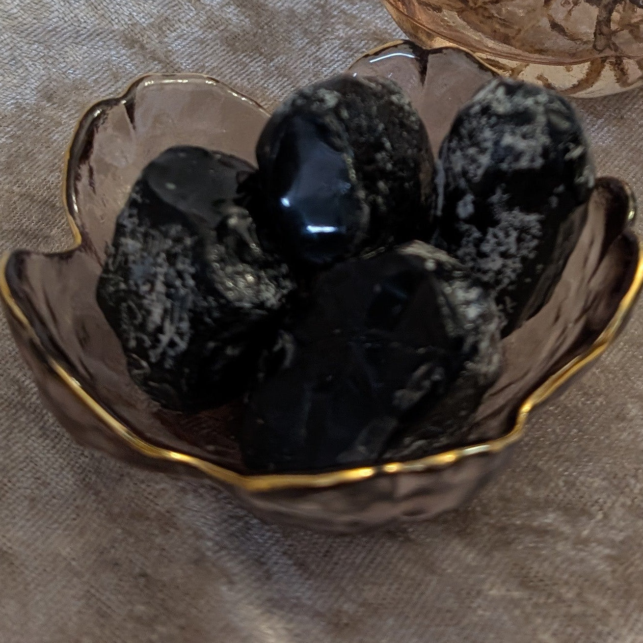 Apache Tear Obsidian – Grounding & Healing Stone – Spellbound Crystal Boutique