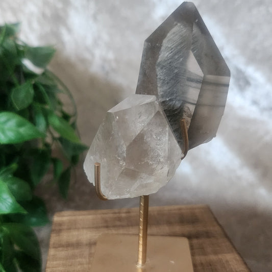 One of a kind Blue Tara Quartz display specimen from Brazil