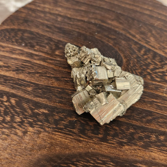 Peruvian Pyrite Cluster – Stone of Abundance, Protection & Confidence – Spellbound Crystal Boutique