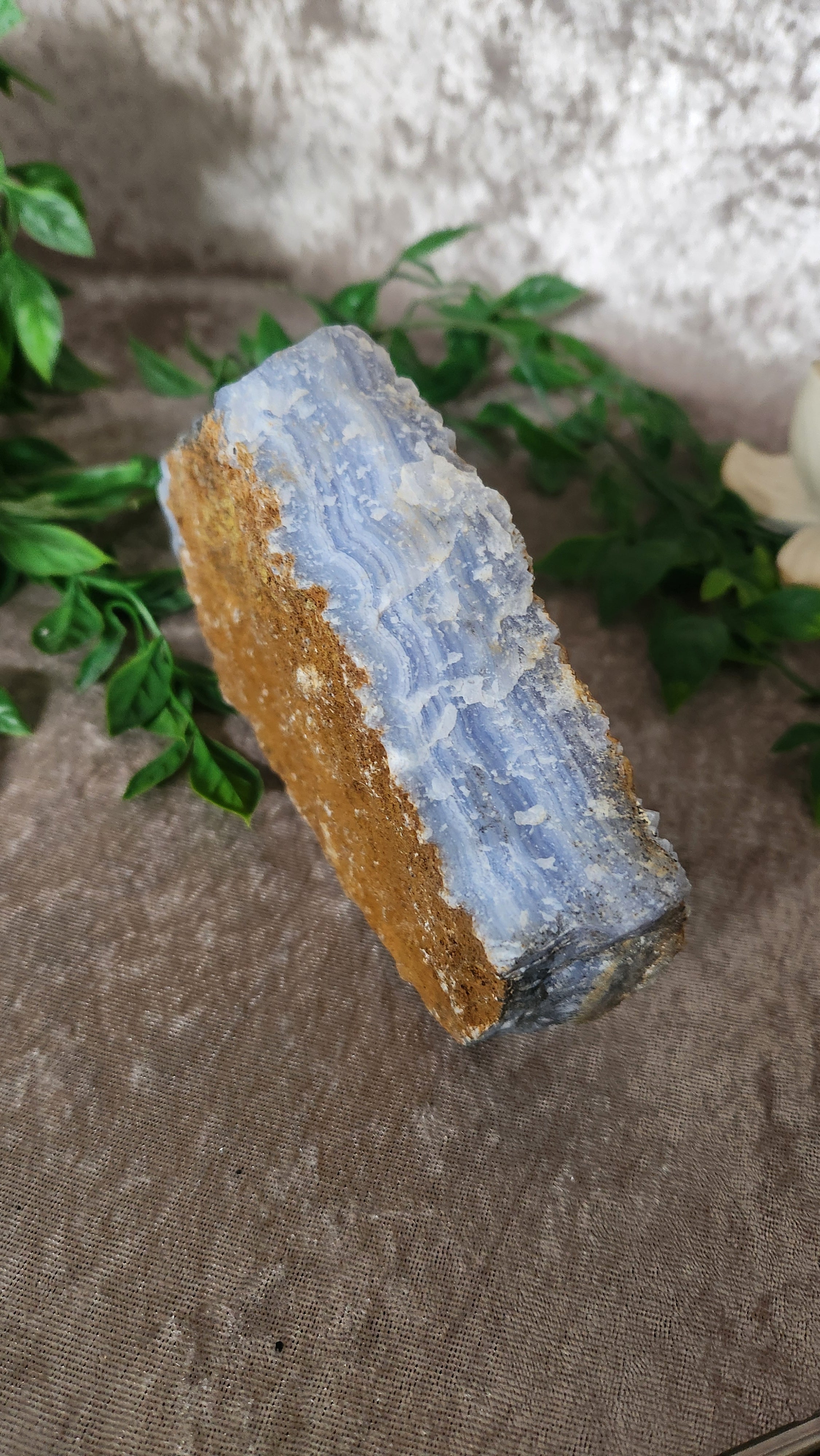 Blue Lace Agate – Crystal for Peace & Gentle Communication – Spellbound Crystal Boutique
