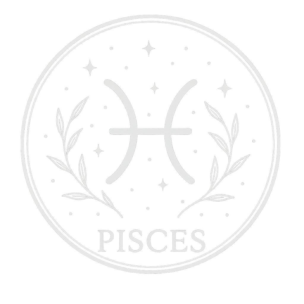 Pisces zodiac crystal collection
