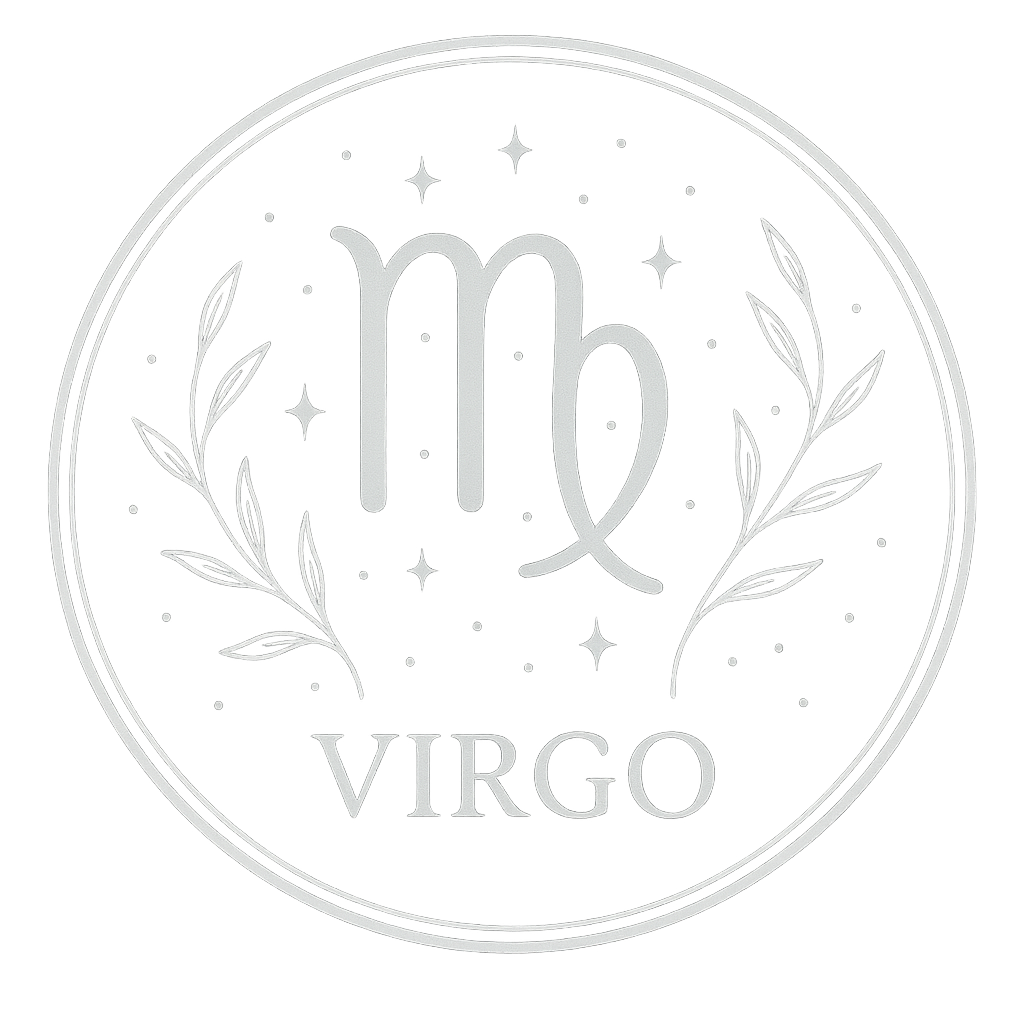 Virgo zodiac crystal collection